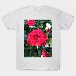 Roses Outside the Store 5 T-Shirt